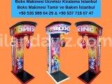 İkinci El Boks Makinesi Fiyatları İstanbul | Ticari & Jetonlu Modeller