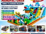 Commercial Inflatable Playgrounds Direct from Turkey